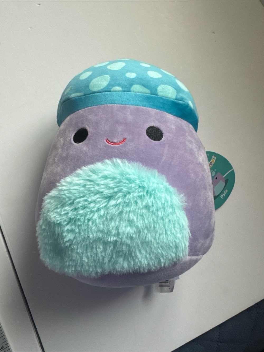 Squishmallows Purple & Teal Jellyfish Plush - Picture 6 of 6